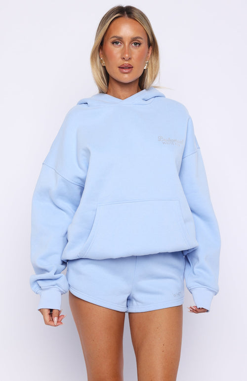 Bridal Party Lounge Shorts Light Blue